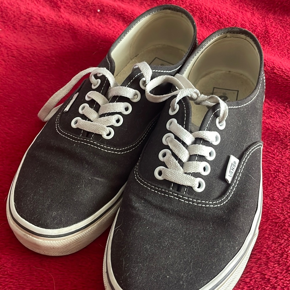 Vans black Women size 10 Men size 8.5